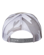 Load image into Gallery viewer, Jelifish USA Embroidered Richardson 112 Trucker Hat in Silver / Grey Camo
