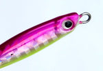 Load image into Gallery viewer, LIMITED EDITION - FUCHSIA CHARTREUSE Jelifish USA Snagless Crappie Bomb®
