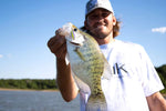 Load image into Gallery viewer, PURPLE CHARTREUSE Jelfish USA Snagless Crappie Bomb®
