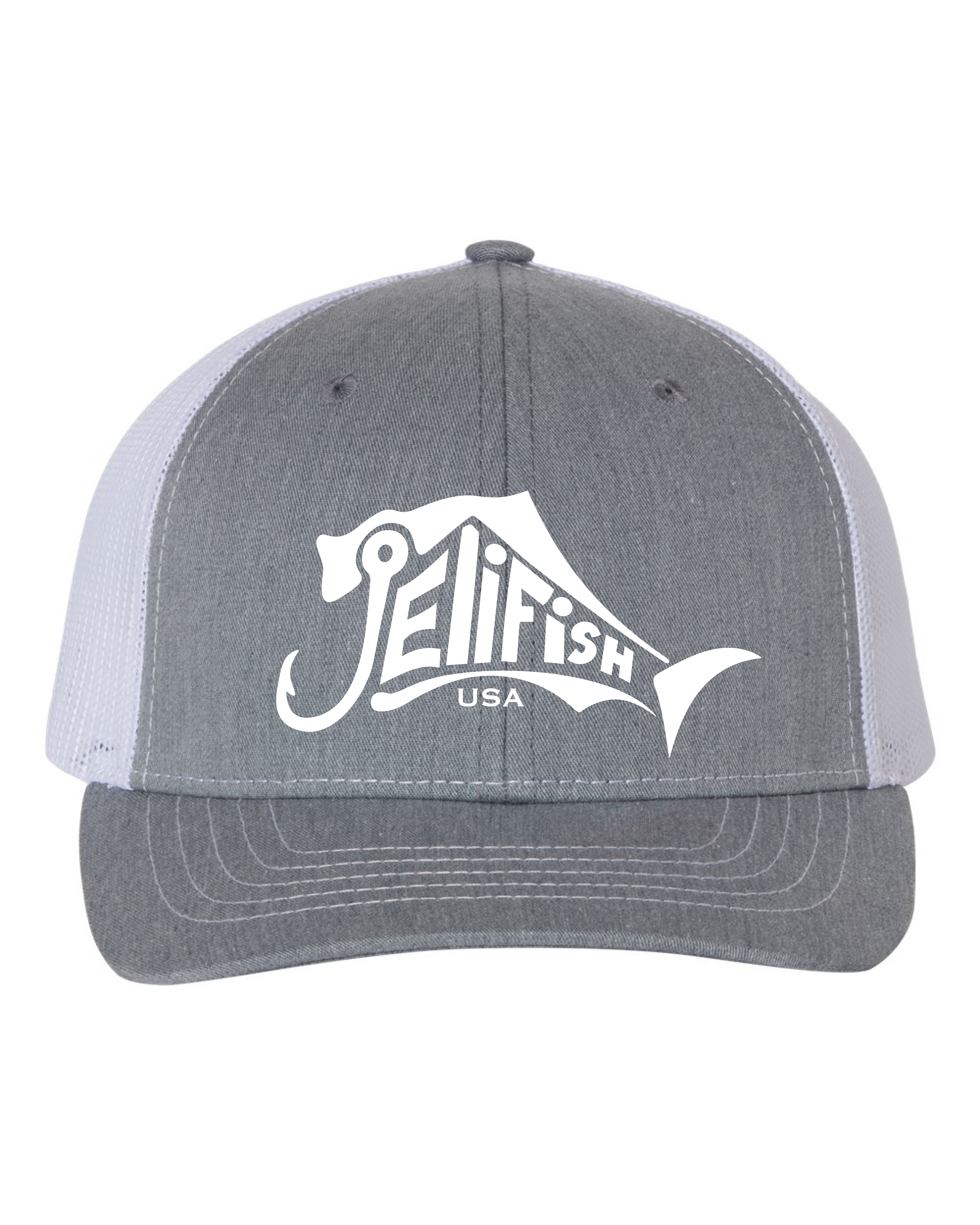 Jelifish USA Embroidered YOUTH Richardson 112 Trucker Hat