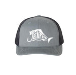 Load image into Gallery viewer, Jelifish USA Hat - Heather Grey / Navy

